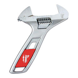 Milwaukee SAE Wide Jaw Adjustable Wrench 11.41 in. L 1 pc