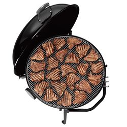 Weber 37 in. Ranch Charcoal Grill Black
