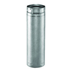 DuraVent PelletVent 3 in. D X 12 in. L Stainless Steel Double Wall Stove Pipe