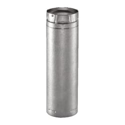 DuraVent PelletVent 3 in. D X 12 in. L Stainless Steel Double Wall Stove Pipe