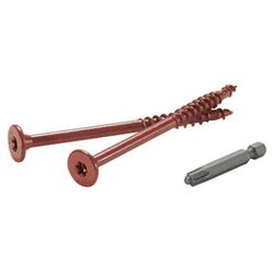 FastenMaster FlatLok No. 14 S X 5 in. L Torx Ttap Epoxy Wood Screws 50 pk