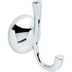 Delta Foundations 5.39 in. H X 3.78 in. W X 2.68 in. L Chrome Robe Hook