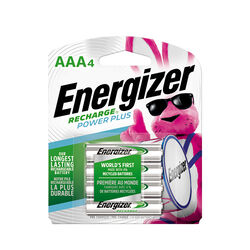 Energizer Recharge NiMH AAA 1.2 V Rechargeable Battery NH12BP4 4 pk