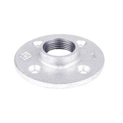 BK Products 1 in. FPT T Galvanized Malleable Iron Floor Flange