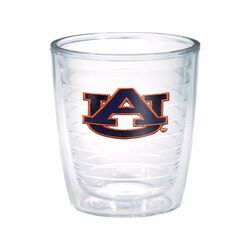 Tervis Collegiate 16 oz Auburn Tigers Clear BPA Free Tumbler