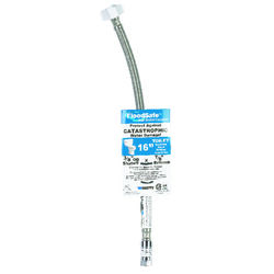 BK Products Sure Dry 3/8 in. Compression T X 7/8 in. D Ballcock 16 in. PVC Toilet Supply Line