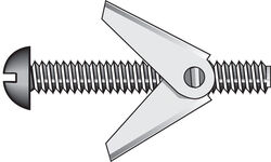 Hillman Fas-N- Tite 1/4 in. D X 5 in. L Round Steel Toggle Bolt 50 pk