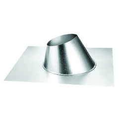 DuraVent DirectVent 6 in. D Galvanized Steel Adjustable Fireplace Roof Flashing