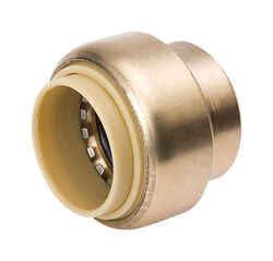 BK Products ProLine 1/2 Push T Brass Cap