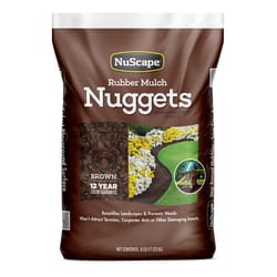 NuScape Brown Rubber Nuggets 0.8 ft³