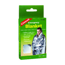 Coghlan's Silver Survival Blanket 6.000 in. H X 52-1/2 in. W X 82-1/2 in. L 1 pk