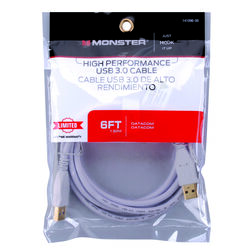 Monster Just Hook It Up 6 ft. L USB Cable