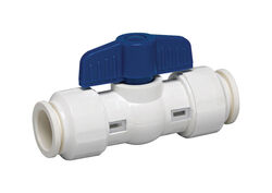 Homewerks 1/2 in. PVC Push Fit Ball Valve Full Port