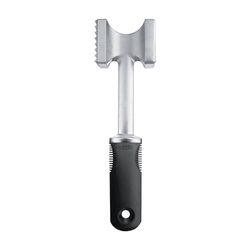 OXO Good Grips 2 in. W X 9 in. L Silver/Black Aluminum Meat Tenderizer