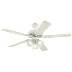 Westinghouse Vintage 52 in. Antique White Indoor Ceiling Fan