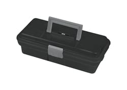 Ace 12 in. One Latch Tool Box Black