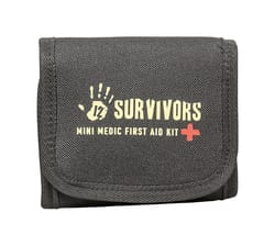 12 Survivors First Aid Kit 60 pc