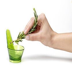 Chef'n Zipstrip 3-11/16 in. W X 3 in. L Green Plastic Fast Cut Herb Tool