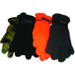 Diamond Visions Assorted Fleece Cold Weather Assorted Gloves