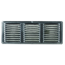 Air Vent 6 in. H X 16 in. L Mill Aluminum Undereave Vent