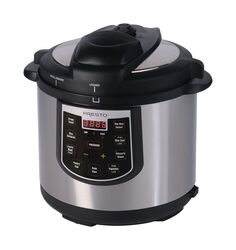 Presto Aluminum Pressure Cooker 6 qt Silver