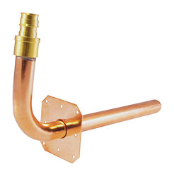 Apollo Expansion PEX / Pex A 1/2 in. PEX Barb T X 1/2 in. D CTS Copper Stub Out