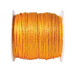 Wellington 1/4 in. D X 1200 ft. L Orange Twisted Poly Rope