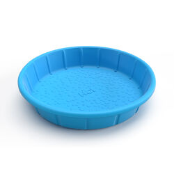 H2O Econo Round Plastic Wading Pool 8 in. H X 3 ft. D