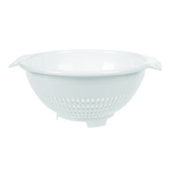 Arrow Home Products 10.5 in. W White Polypropylene Colander