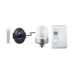 Heath Zenith Notifi White Plastic Wireless Video Doorbell