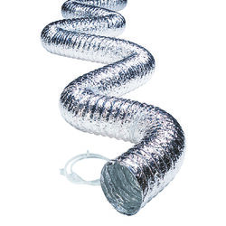 Ace 96 in. L X 4 in. D Silver Aluminum Dryer Vent Duct