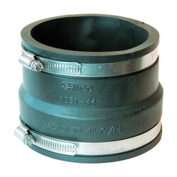 Fernco 4 in. Hub T X 4 in. D Hub Flexible Coupling