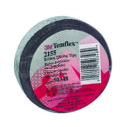 3M Temflex 3/4 in. W X 22 ft. L Black Rubber Splicing Tape