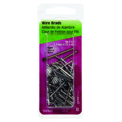 Hillman 18 Ga. G X 7/8 in. L Bright Steel Brad Nails 1 pk 2 oz