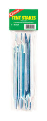 Coghlan's Silver Tent Stakes 9 in. H X 3.500 in. W X 1.250 in. L 4 pk
