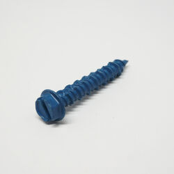 Ace 3/16 in. S X 1-1/4 in. L Slotted Hex Washer Head Masonry Screws 1 lb 140 pk