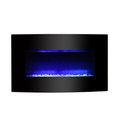 Konwin Large sq ft Electric Wall Fireplace Heater