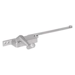 Prime-Line Silver Steel Right Single-Arm Casement Square Type Window Operator For Steel Framed Windo