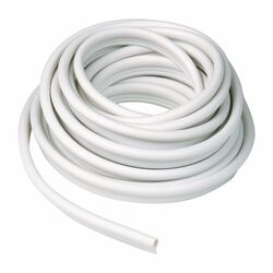 Frost King White Vinyl Tubular Gasket Weatherstrip For Doors and Windows 17 ft. L X 1/4 in. T