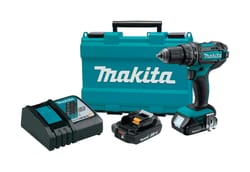 Makita 18 V 1/2 in. Brushed Cordless Compact Hammer Drill Kit (Battery & Charger)