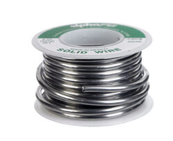 Alpha Fry 8 oz Solid Wire Solder 0.125 in. D Tin/Lead 50/50 1 pc