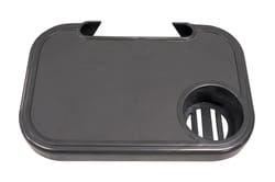 Living Accents Black Plastic Snap-On Side Tray