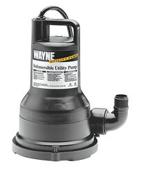 Wayne 1/5 HP 2050 gph Thermoplastic Switchless AC Utility Pump
