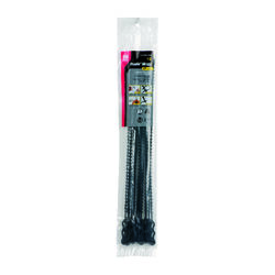 Gardner Bender 12 in. L Black Beaded Cable Tie 15 pk