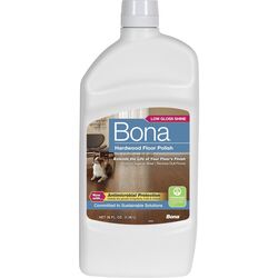 Bona Low Gloss Hardwood Floor Polish Liquid 36 oz