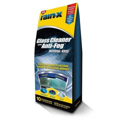 Rain-X Interior Glass Anti-Fog Wipes 10 ct