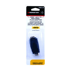 Monster Cable Just Hook It Up HDMI Adapter 1 pk