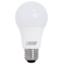 Feit Electric acre Enhance A19 E26 (Medium) LED Bulb Bright White 60 Watt Equivalence 4 pk
