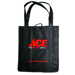 Ace 13-1/2 in. H X 12-1/2 in. W X 14 in. L Reusable Shopping Bag