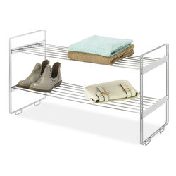 Whitmor 16-5/8 in. H X 12 in. W X 30 in. L Steel Closet Organizer Shelf 1 pk